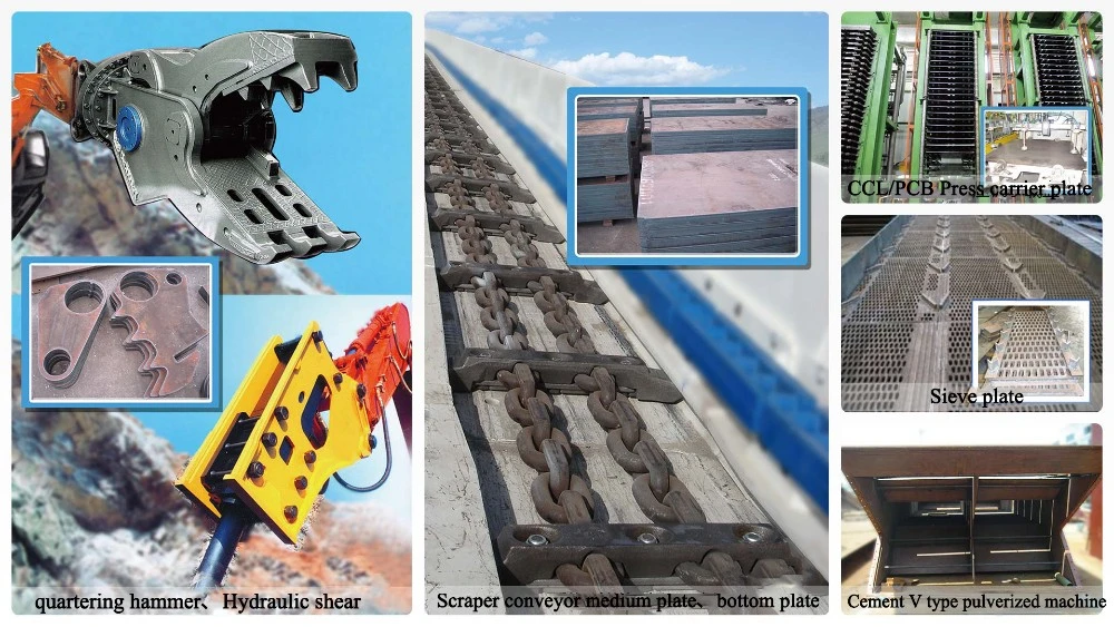 良質/Jfeの耐久力のある鋼板/反摩耗の鋼板が付いている耐久力のある鋼板摩耗の版の/Wearの抵抗力がある鋼板/Hardoxの摩耗の版