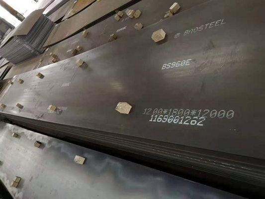 構造のためにつや出しASTM A572 Gr50の合金鋼の版15mm