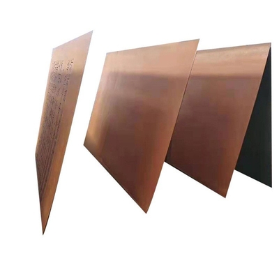 Corten Aの抵抗力があるつや出しの穏やかな鋼板Q235NH Q355NH天候
